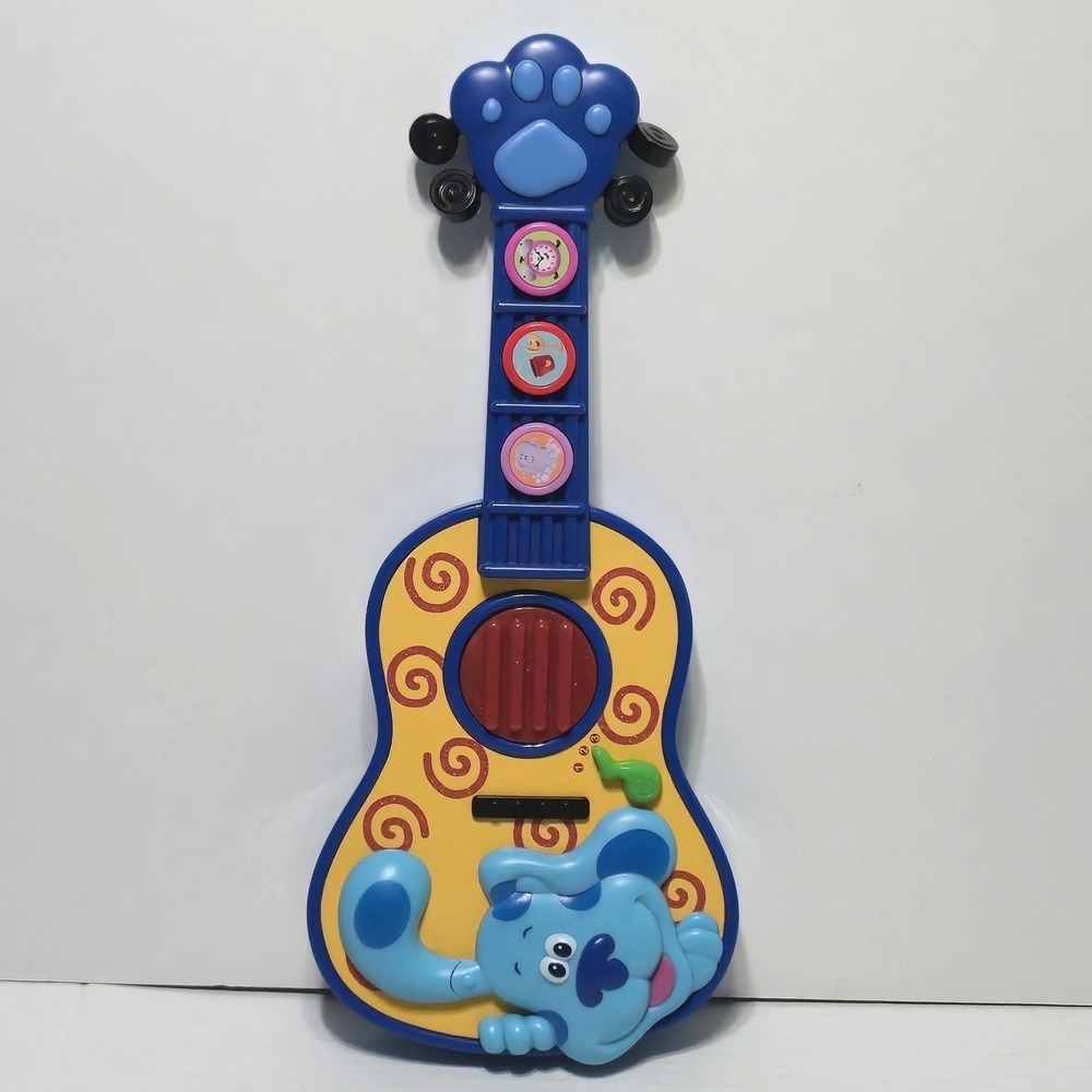 Nickelodeon Blues Clues and You Sing Along Guitar Lights & Music TESTED & WORKS